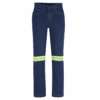 CALÇA JEANS DE TRABALHO COM FITA REFLECTORA