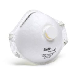 MÁSCARA FFP2 MOLDADA DESCARTÁVEL COM VÁLVULA