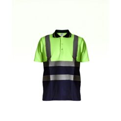 CAMISA POLO DE MANGAS CURTAS DE ALTA VISIBILIDADE