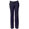 IS-DP1 - Calça de sarja elástica relaxada para senhoras - Azul-marinho