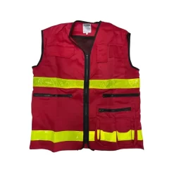 COLETE REFLETIVO COM VÁRIOS BOLSOS