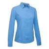 LW005 - Camisa de trabalho de manga comprida Gobi para senhoras - Azul Provence