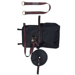 Linha de ancoragem horizontal temporária para 2 homens