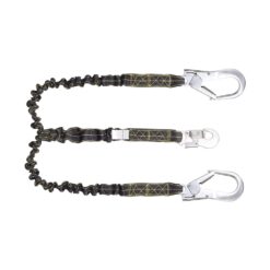 Cordão bifurcado expansível com absorção de choque interno Revolta