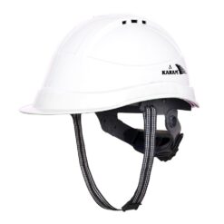 CAPACETE DE SEGURANÇA COM BICO DE PROTEÇÃO COM REGULAGEM TIPO CATRACA E VENTILADORES