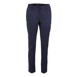 CALÇA CHINO FEMININA ELÁSTICA COM FRENTE PLANA