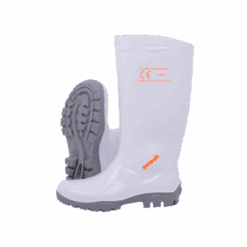 GUMBOOT BRANCA PARA USO OCUPACIONAL + NITRILO