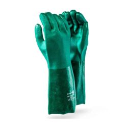 LUVAS DE PVC VERDE PARA SERVIÇOS PESADOS 27CM