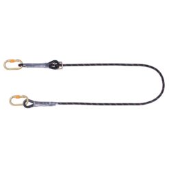 Talabartes de posicionamento de trabalho com ajustador de anel