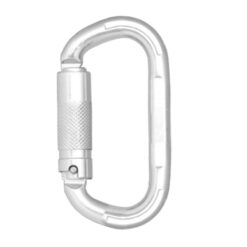 Mosquetão de Alumínio com Travamento de Tripla Ação