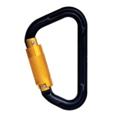 Mosquetão de alumínio com trava de um quarto de volta PN117 (F)