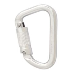 Mosquetão de Alumínio com Travamento de Tripla Ação