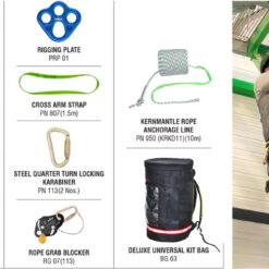 Sistema de escada de resgate para auto-resgate